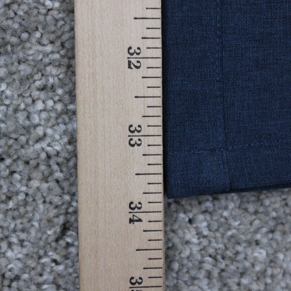 Travis Mathew Golf Pants Mens 33 Blue Polyester Stretch Flat Front w/ 34" inseam - Picture 4 of 12